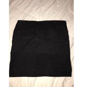 Black skirt